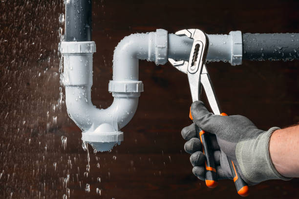 Professional Plumbing technician working in Rome City, IN